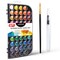 Watercolor Paint Set, with a Watercolor Paint, 48 Color, a Brush and a Refillable Water Brush Pen. The Best Gift for Beginners, Children and Art Lovers.
